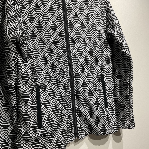 Birdeesport Runners Jacket Size M. Spandex With Pockets Like New -Gym Jacket - Picture 6 of 7